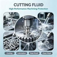 Fluide de coupe haute performance pour réduire l'usure des outils lors du processus de coupe de précision des alliages d'acier dur
