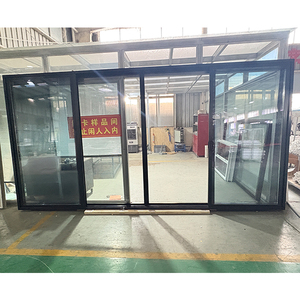 Puerta Corredera Individual de Vinilo Personalizada WEIKA, Certificada por NFRC <span class=keywords><strong>AAMA</strong></span>/WDMA, Fábrica OEM, Puertas Correderas de Patio de UPVC Negras - Product Image 3