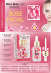 Siero viso Kiss Beauty Rose 30ml vitamina C sbiancante per il viso - Product Image 3