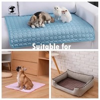 Tapis rafraîchissant écologique pour chien, lit d'été pour animaux de compagnie, très grand format pour petits et grands chiens, accessoires, couverture durable, canapé, couverture glacée pour chat