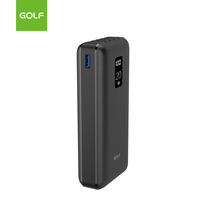 Chargeur de téléphone intelligent PD 20W avec écran LCD numérique, charge rapide, batterie Li-polymère 20000mAh, Power Bank intégré avec micro USB