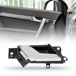 Manija interior de la puerta cromada del conductor del lado del pasajero <span class=keywords><strong>para</strong></span> <span class=keywords><strong>Chevy</strong></span> Chevrolet Captiva Sport 2012-2015 Saturn Vue 96861998 LH 96861999 RH - Product Image 3