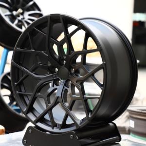 Rines de Aleación de Aluminio Forjado Negros de 17 18 19 20 21 22 24 Pulgadas para <span class=keywords><strong>BMW</strong></span> F26 <span class=keywords><strong>M3</strong></span> F48 F16 X6 M50d E71 F80 <span class=keywords><strong>M3</strong></span> <span class=keywords><strong>E46</strong></span> F30, 5x112 5x120 - Product Image 3