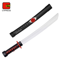 Épées de jouets bon marché pour enfants, Mini jouet Katana avec lumière LED clignotante et son pour garçons