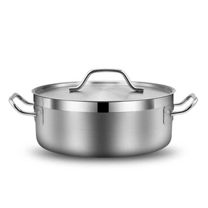 Stainless Steel Double Compartment Hot <b>Pot</b> 6.1L 10L <b>Induction</b> Compatible With Lid <b>For</b> Home Use - Product Image 4