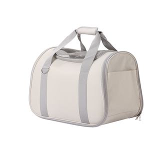 Sac <span class=keywords><strong>à</strong></span> bandoulière blanc Easygoing pour chats et chiens pour sorties <span class=keywords><strong>à</strong></span> <span class=keywords><strong>bord</strong></span> petit sac <span class=keywords><strong>à</strong></span> main <span class=keywords><strong>à</strong></span> ouverture latérale <span class=keywords><strong>à</strong></span> conception <span class=keywords><strong>à</strong></span> une épaule Cage pour animaux de compagnie - Product Image 2