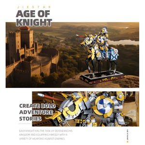 JIESTAR JJ9050 1247 Piezas, Serie de Películas, Caballero Medieval, Bloques de Construcción, Modelo de Juguete Educativo Técnico, Regalo Festivo - Product Image 4