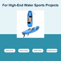 Tabla de Surf Eléctrica de Fibra de Carbono Pura de 15KW, Jetboard de Alta Velocidad para Distribuidores de Deportes Acuáticos