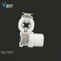 Raccord rapide de remplacement en acétal 1/4 3/8 NPT BSPT à filetage mâle pour raccords rapides CPC PLC