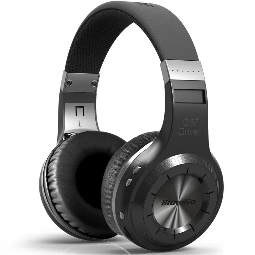 Bluedio HT kulaklıklar en iyi mavi-diş sürümü 5.0 kablosuz kulaklık marka Stereo mikrofonlu kulaklık Handsfree aramalar