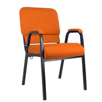 Chaises d'auditorium d'occasion à dossier haut, rouges, avec accoudoirs, pour église, pour pasteur, vente en gros à prix réduit