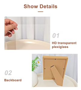 Wholesale Custom A4 <b>Wooden</b> Photo <b>Picture</b> <b>Frames</b> for Home Decorations Hot Sale Standing <b>Picture</b> <b>Frames</b> - Product Image 4