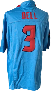 侯2025新7 C.J.斯特劳德3坦克戴尔12尼科柯林斯51小安德森顶级投掷缝合美式足球球衣 - Product Image 5