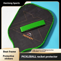 Personnalisable En Gros 3 Pièces Pickleball Paddle Accessoires Noir Vert Blanc Bord Garde Protection Bande Autocollants