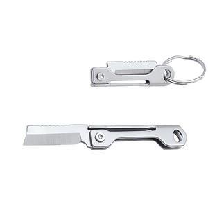 Ensemble de couteaux pliants miniatures portables en acier inoxydable, déballage rapide, couteaux EDC pour l'extérieur avec pendentif porte-clés, cadeau - Product Image 6