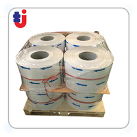 Bobines de toiture en aluminium 3003 H16 prépeintes, bandes de gouttière flexibles colorées pour systèmes d'évacuation des eaux de pluie