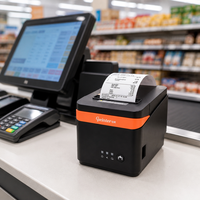 Printer Barcode Thermal 3-Inci GP-C250I USB 203DPI untuk Retail Restoran Tersedia Garansi 1 Tahun