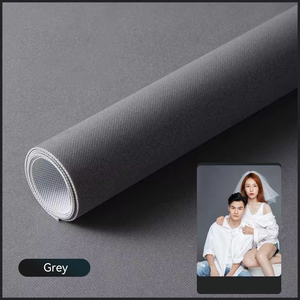 Kazhi Đen Liền Mạch Nhiếp Ảnh Studio Phông Nền 10X12 Ảnh Gian Hàng Nền Giấy Cuộn Cho Quay Video - Product Image 6