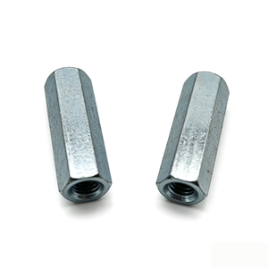 Écrou <span class=keywords><strong>d</strong></span>'accouplement hexagonal long en acier bleu zingué écrou de connecteur à filetage étendu pour extension de boulon et <span class=keywords><strong>assemblage</strong></span> <span class=keywords><strong>d</strong></span>'<span class=keywords><strong>assemblage</strong></span> - Product Image 2