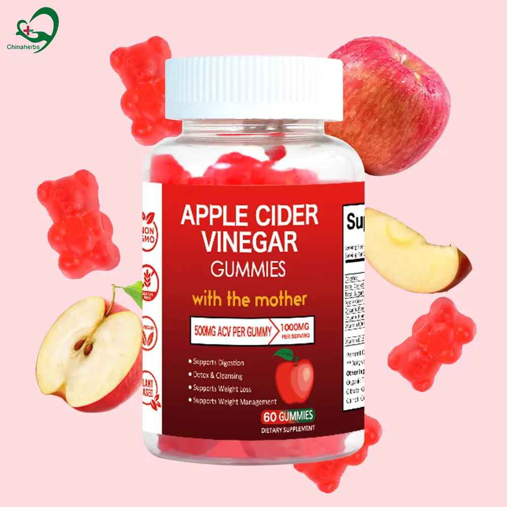 Capsules de vinaigre de cidre de pomme biologique, marque distributeur