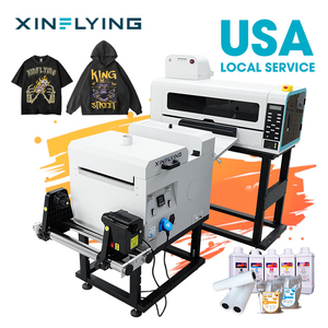 เครื่องพิมพ์ XinFlying 12" DTF รุ่น XP600 หัวพิมพ์คู่ สำหรับพิมพ์เสื้อยืด หมวก กระเป๋าผ้าใบ พร้อมเครื่องเขย่าผง  รองรับการใช้งานในสหรัฐอเมริกา  บริการสนับสนุนตลอด 24 ชั่วโมงทุกวัน - Product Image 1