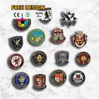 Distintivi/Pin Badge Personalizzati in Smalto Duro o Morbido a Tema Calcio per Produttori - Fornitura all'Ingrosso OEM per Abbigliamento