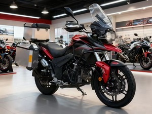 RX3S 400 d'occasion fabriqué en Chine |   Motocyclette de tourisme Zongshen Cyclone |   Bicylindre + ABS + Refroidissement par eau - Product Image 5