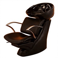 Fauteuil de Salon de Coiffure et Lit de Lavage Dongkai en Métal avec Accoudoirs Rotatifs pour Usage Commercial