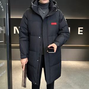 Утепленный плащ унисекс для пар, для активного отдыха, удлиненный, толстый, теплый - Product Image 4