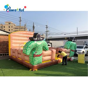 Popular Party Rental Mechanical Bull Ride con colchón inflable - Product Image 3