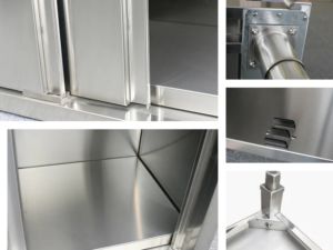 VICTORY KITCHEN Model VCT High Quality 304/201 <b>Stainless</b> <b>Steel</b> <b>WorkBench</b> Supermarket Equipment Cabinet Drawer China - Product Image 5