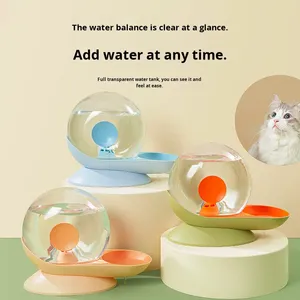 Bebedero y Comedero para Mascotas en Forma <span class=keywords><strong>de</strong></span> Caracol para Gatos y Perros, Sistema <span class=keywords><strong>de</strong></span> Filtración Automática Inalámbrico Inteligente Sin Enchufe - Product Image 1