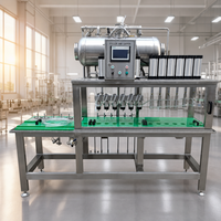 Machine de remplissage automatique de bière Tonsen 500BPH-2000BPH, remplisseuse de bouteilles en verre à contre-pression pour ligne de production de brasserie artisanale