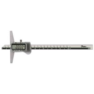 Medidor digital de pines Medidor de profundidad de plástico ABS Alimentado por batería para mediciones precisas - Product Image 1