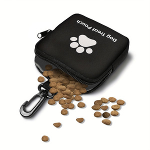 Quhconpet Eco-Friendly Waterproof IP67 Portable Polyester <b>Dog</b> Treat Bag with Zipper Closure for Training & <b>Bathing</b> Accessories - Product Image 4