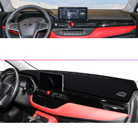 Tapis de tableau de bord pour jac js4 sehol X4 2022 2023 2024 Couverture de tableau de bord Sunshade Pad Mats Rug Carpet Accessories Auto kits 2025