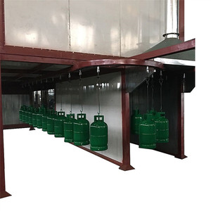 Línea <span class=keywords><strong>de</strong></span> recubrimiento <span class=keywords><strong>de</strong></span> polvo electrostático controlado por PLC automático con <span class=keywords><strong>horno</strong></span> <span class=keywords><strong>de</strong></span> <span class=keywords><strong>curado</strong></span> y equipo <span class=keywords><strong>de</strong></span> <span class=keywords><strong>pintura</strong></span> para trabajos en metal - Product Image 6