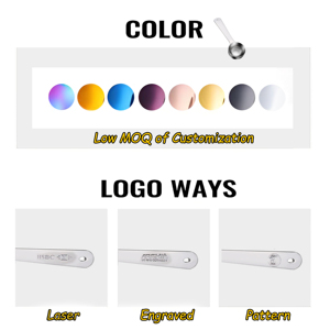 Nhà Máy Ngắn Xử Lý Nhỏ Jar Muỗng 304 Thép Không Gỉ Sữa Bột Cà Phê Protein Bột Scoop Đo Muỗng - Product Image 3