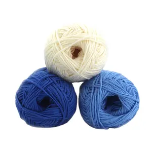 suzhou huicai wholesale bulk buy novelty tube yarn from china, 100% acrylic machine knitting hollow yarn