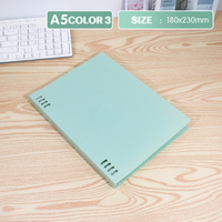 Haute qualité A5 couverture en PVC cadeaux d'affaires Journal cahier personnalisé 60 pages cahiers pour l'école beaux suppléments de journal