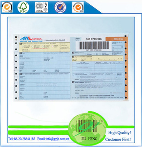 China de impresión de código de barras de Courier <span class=keywords><strong>Post</strong></span> entradas envío notas para Tnt Dhl - Product Image 6