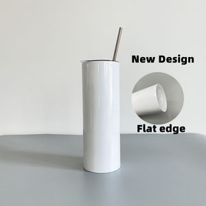 304 Gobelet de sublimation droit <span class=keywords><strong>blanc</strong></span> à double paroi 20oz <span class=keywords><strong>blanc</strong></span> US entrepôt à vendre - Product Image 6