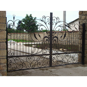 ราวรั้วเหล็กนอกประตูราวรั้วเหล็กดัดดีไซน์ใหม่2012 - Product Image 6