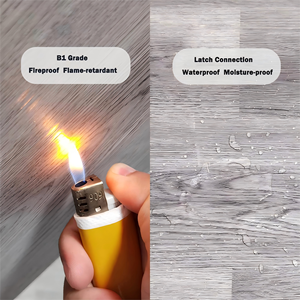 Suelo Vinílico SPC con Relieve EIR para Sala de Estar, Precio Económico al por Mayor, para Centros de Salud - Product Image 2