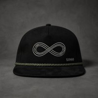 Casquette de baseball personnalisée avec broderie Old English, 5 panneaux, visière incurvée, style Dad Hat, streetwear urbain West Coast, vente en gros, faible MOQ