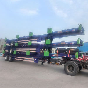 Semirremolque esquelético de 3 o 4 ejes para transporte de contenedores de 20 y 40 pies, fabricado en China - Product Image 6