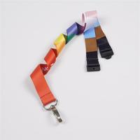 CH Wholesale Sublimation Printing Polyester Lanyards With Logo Custom Certification Keychain OEM ODM ECO Promotion Event Gifts