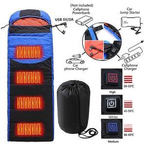 ถุงนอนไฟฟ้าให้ความอบอุ่นสำหรับตั้งแคมป์เดินป่ากลางแจ้งใช้สำหรับฤดูหนาวน้ำหนักเบา - Product Image 1