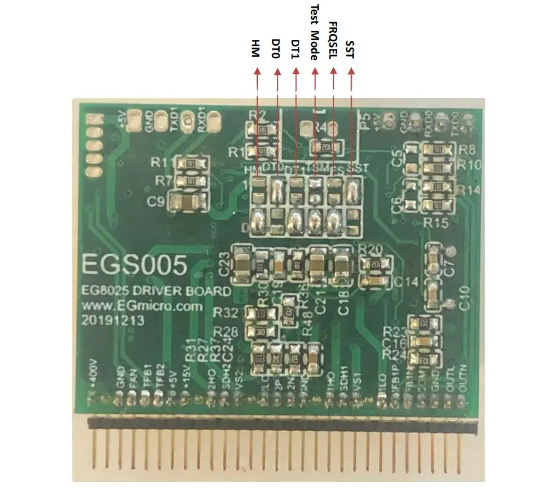 RUIST直販純粋な正弦波インバータードライバーボードドライバーモジュールEGS005EG8025