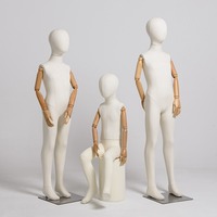 Mannequins Enfants Unisexe Corps Entier pour Magasin de Vêtements – Présentoirs de Vêtements Personnalisables avec Tête et Taille Ajustables